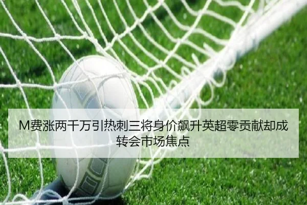M费涨两千万引热刺三将身价飙升英超零贡献却成转会市场焦点 - 1xBET